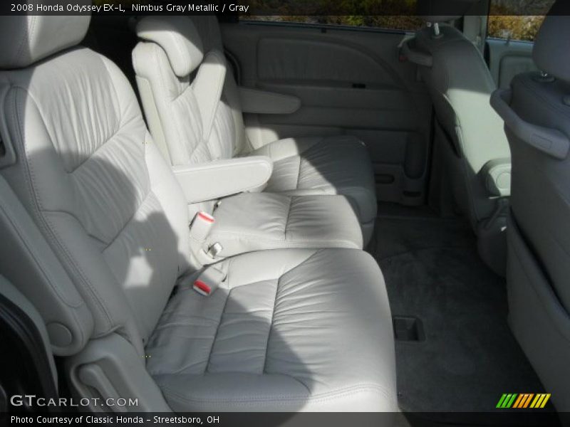 Nimbus Gray Metallic / Gray 2008 Honda Odyssey EX-L