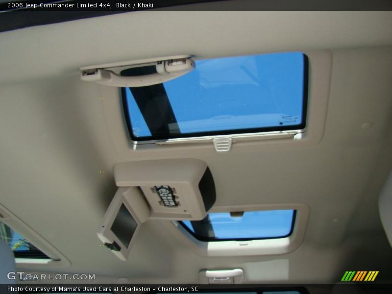 Black / Khaki 2006 Jeep Commander Limited 4x4