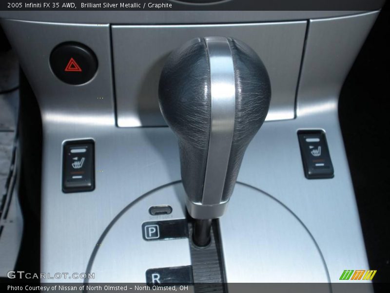 Brilliant Silver Metallic / Graphite 2005 Infiniti FX 35 AWD