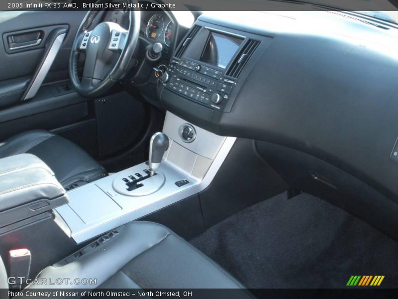 Brilliant Silver Metallic / Graphite 2005 Infiniti FX 35 AWD