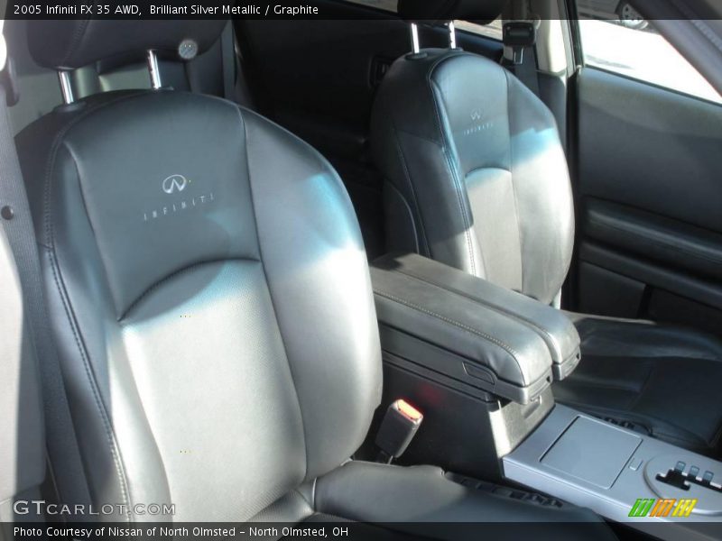 Brilliant Silver Metallic / Graphite 2005 Infiniti FX 35 AWD