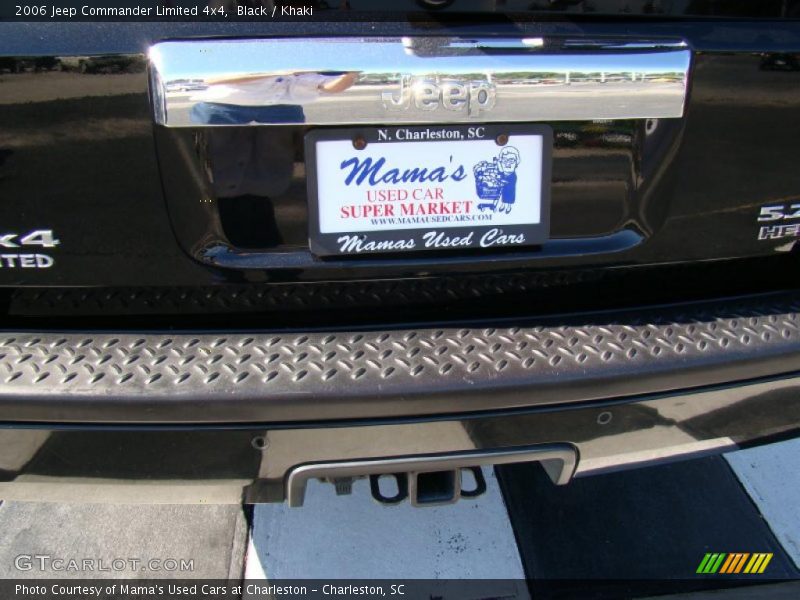Black / Khaki 2006 Jeep Commander Limited 4x4