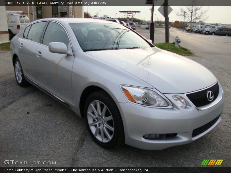 Mercury Silver Metallic / Ash Gray 2006 Lexus GS 300 AWD