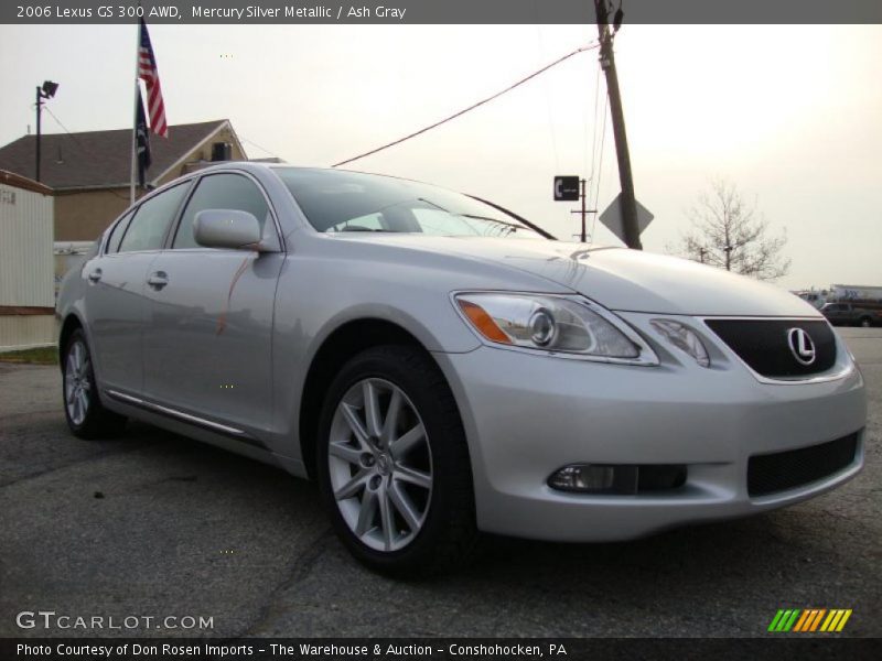 Mercury Silver Metallic / Ash Gray 2006 Lexus GS 300 AWD