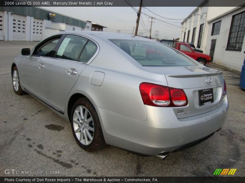 Mercury Silver Metallic / Ash Gray 2006 Lexus GS 300 AWD