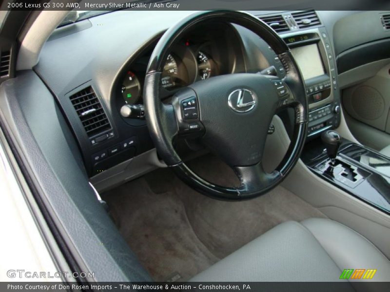 Mercury Silver Metallic / Ash Gray 2006 Lexus GS 300 AWD