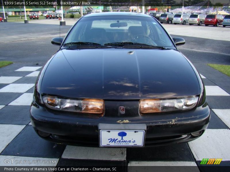 Blackberry / Black 1999 Saturn S Series SL2 Sedan