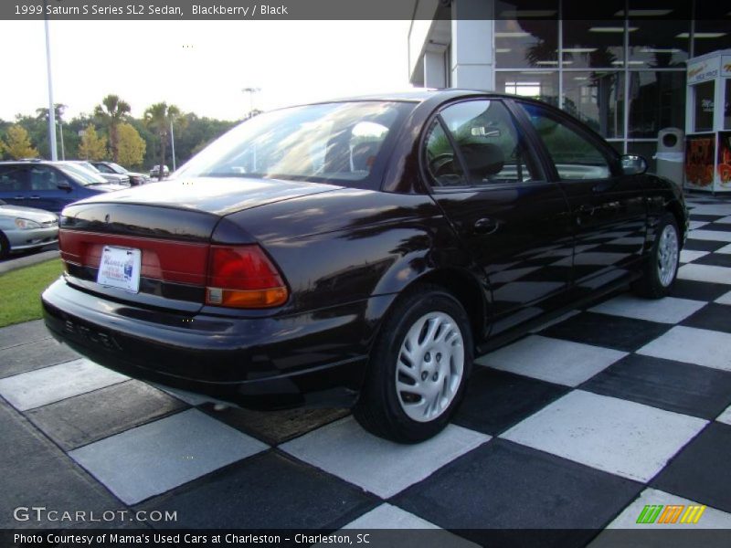 Blackberry / Black 1999 Saturn S Series SL2 Sedan