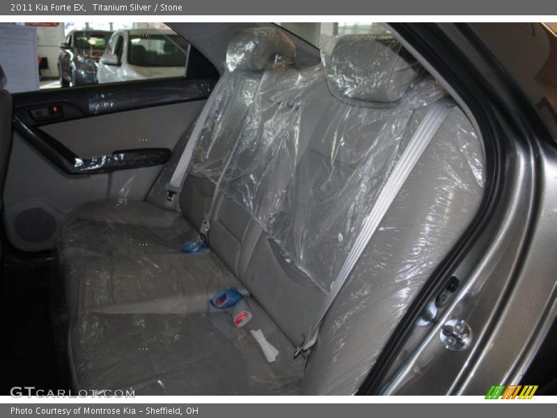  2011 Forte EX Stone Interior