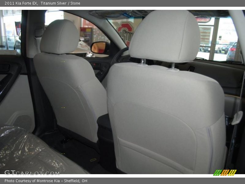  2011 Forte EX Stone Interior