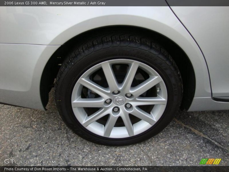 Mercury Silver Metallic / Ash Gray 2006 Lexus GS 300 AWD