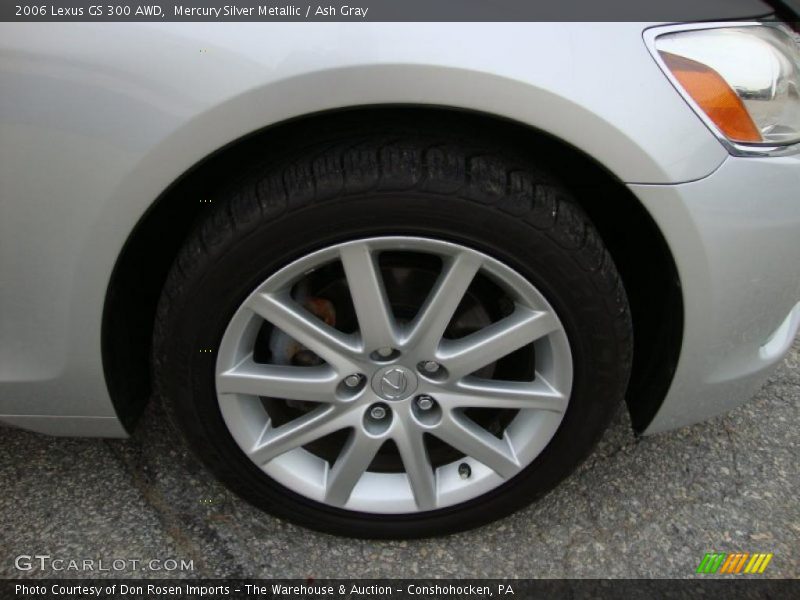 Mercury Silver Metallic / Ash Gray 2006 Lexus GS 300 AWD