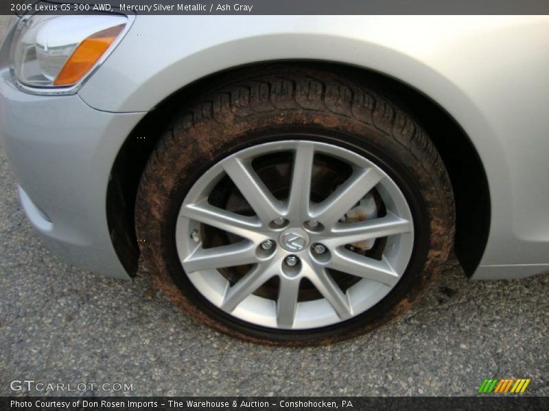 Mercury Silver Metallic / Ash Gray 2006 Lexus GS 300 AWD