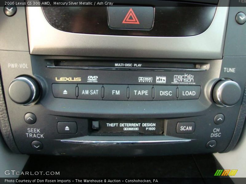 Mercury Silver Metallic / Ash Gray 2006 Lexus GS 300 AWD