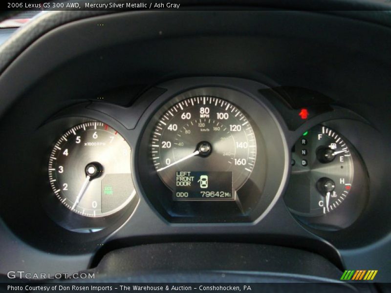 Mercury Silver Metallic / Ash Gray 2006 Lexus GS 300 AWD