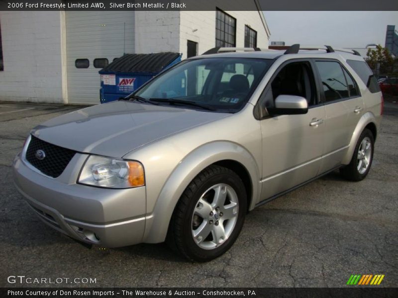 Silver Birch Metallic / Black 2006 Ford Freestyle Limited AWD