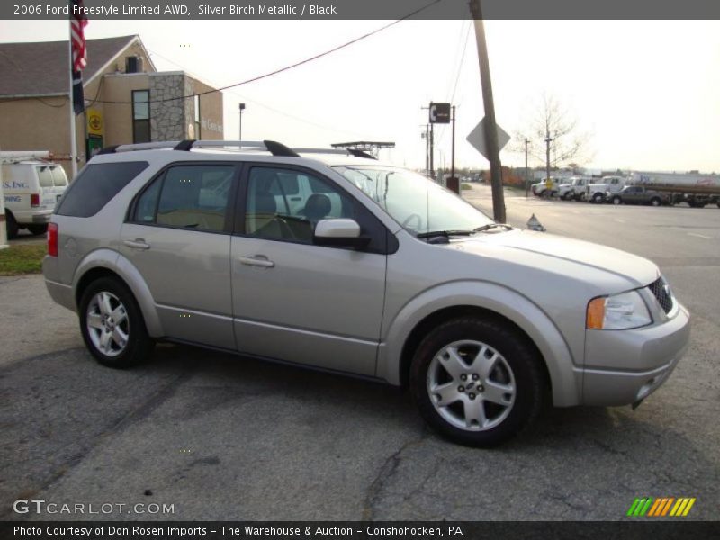 Silver Birch Metallic / Black 2006 Ford Freestyle Limited AWD
