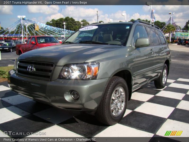 Front 3/4 View of 2007 Highlander V6