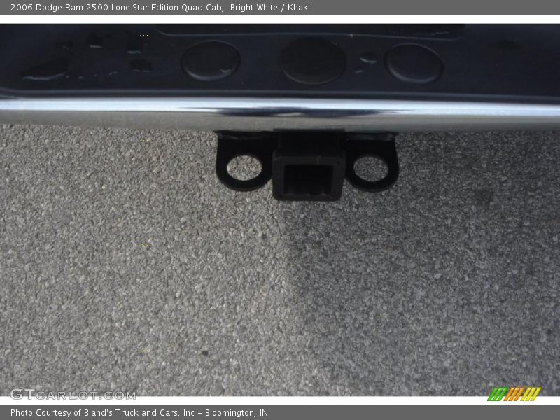 Bright White / Khaki 2006 Dodge Ram 2500 Lone Star Edition Quad Cab