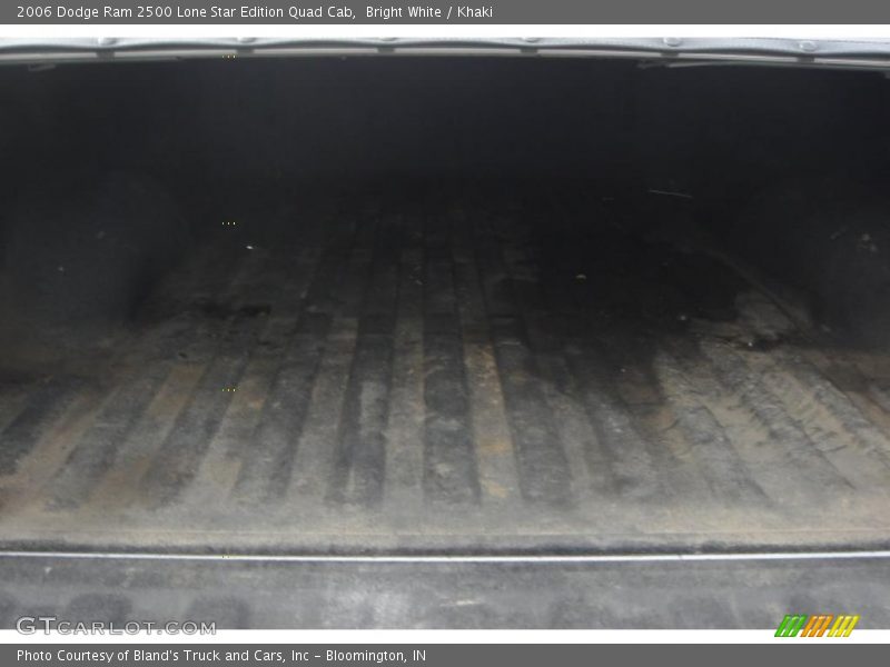 Bright White / Khaki 2006 Dodge Ram 2500 Lone Star Edition Quad Cab