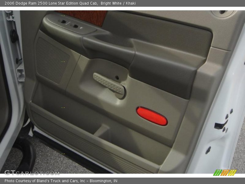 Bright White / Khaki 2006 Dodge Ram 2500 Lone Star Edition Quad Cab