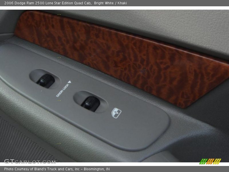 Bright White / Khaki 2006 Dodge Ram 2500 Lone Star Edition Quad Cab