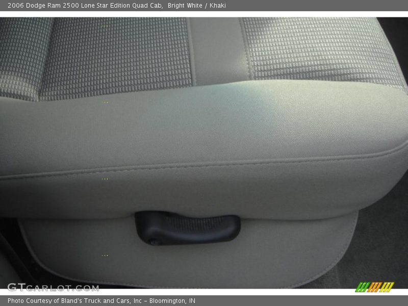 Bright White / Khaki 2006 Dodge Ram 2500 Lone Star Edition Quad Cab