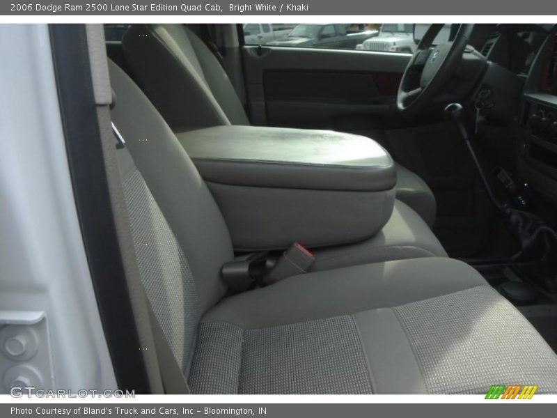 Bright White / Khaki 2006 Dodge Ram 2500 Lone Star Edition Quad Cab