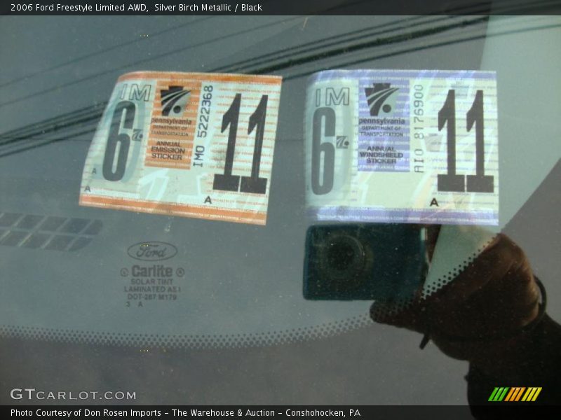 Silver Birch Metallic / Black 2006 Ford Freestyle Limited AWD