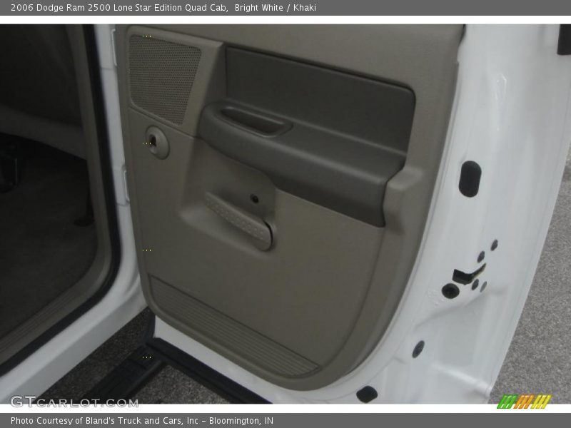 Bright White / Khaki 2006 Dodge Ram 2500 Lone Star Edition Quad Cab