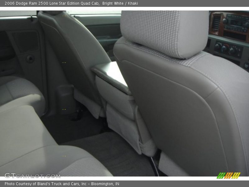 Bright White / Khaki 2006 Dodge Ram 2500 Lone Star Edition Quad Cab