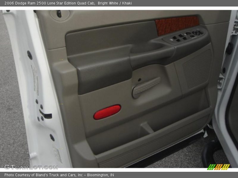 Bright White / Khaki 2006 Dodge Ram 2500 Lone Star Edition Quad Cab