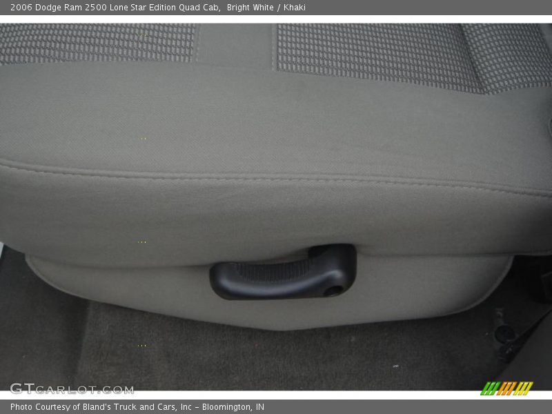 Bright White / Khaki 2006 Dodge Ram 2500 Lone Star Edition Quad Cab