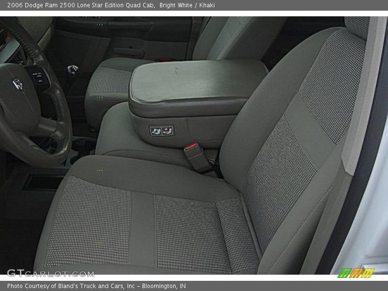 Bright White / Khaki 2006 Dodge Ram 2500 Lone Star Edition Quad Cab