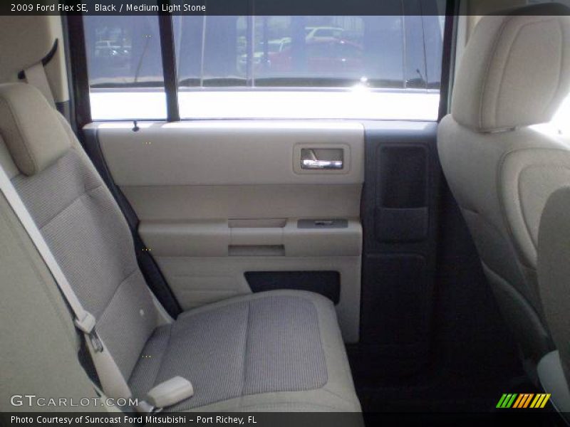 Black / Medium Light Stone 2009 Ford Flex SE