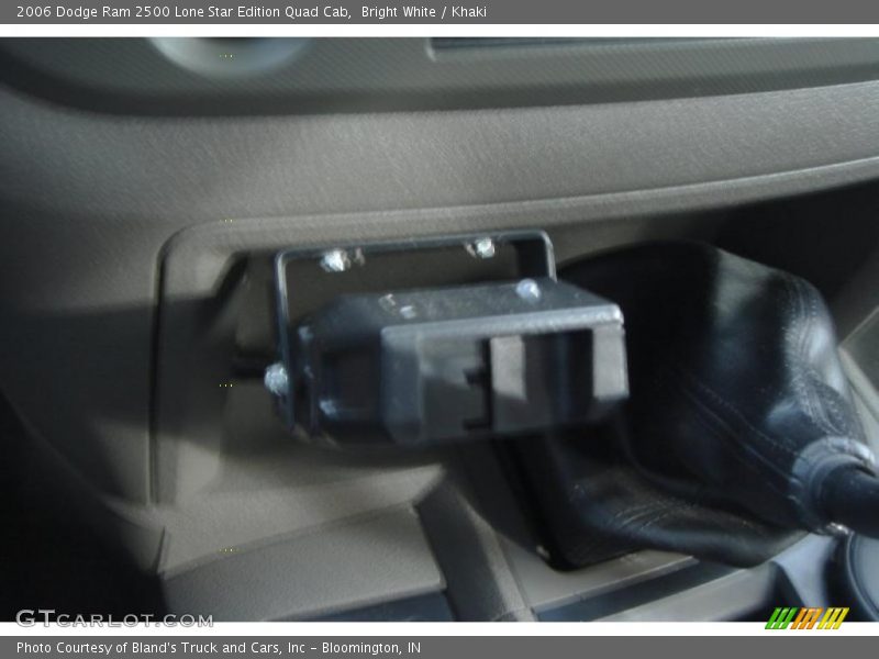 Bright White / Khaki 2006 Dodge Ram 2500 Lone Star Edition Quad Cab