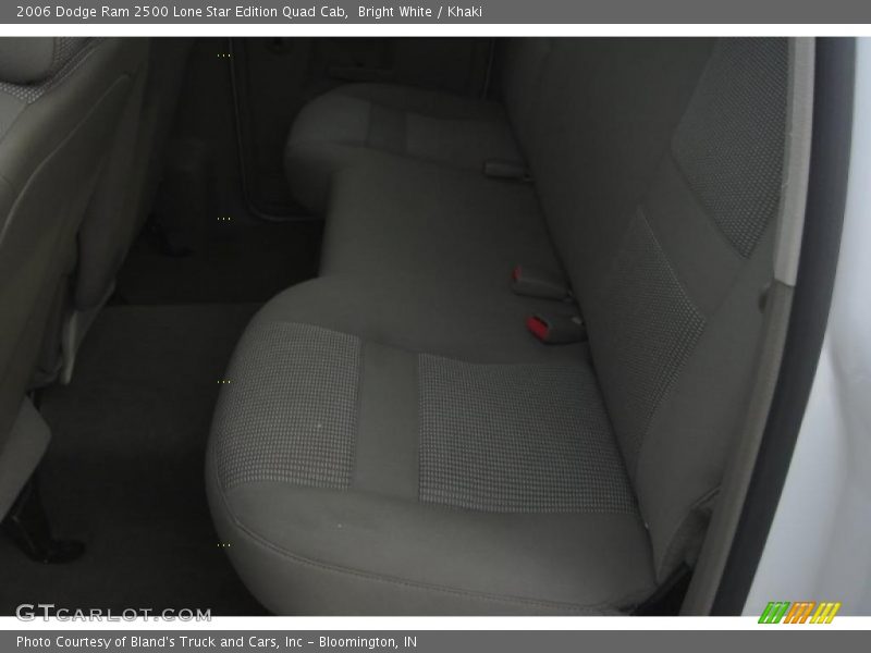 Bright White / Khaki 2006 Dodge Ram 2500 Lone Star Edition Quad Cab