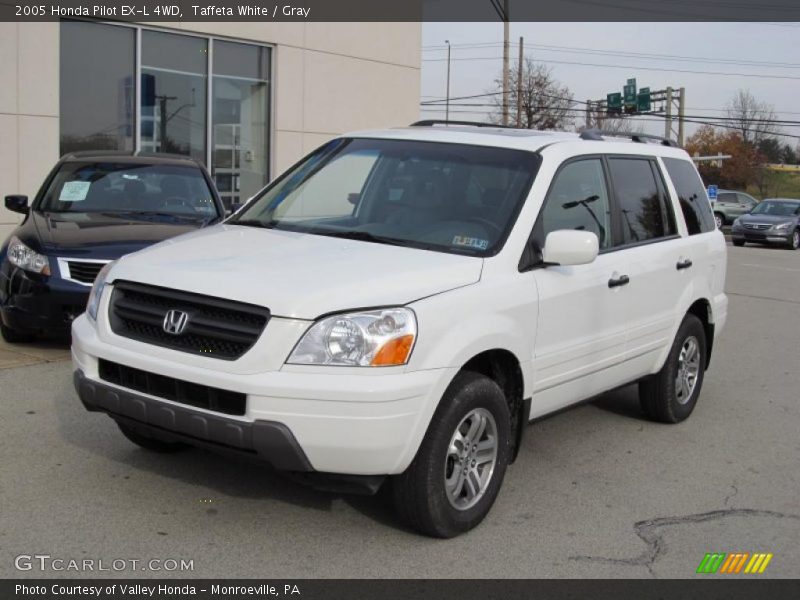 Taffeta White / Gray 2005 Honda Pilot EX-L 4WD