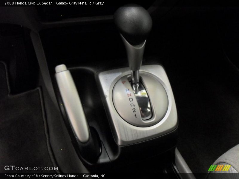 Galaxy Gray Metallic / Gray 2008 Honda Civic LX Sedan