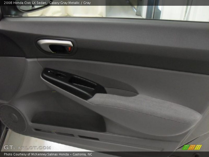 Galaxy Gray Metallic / Gray 2008 Honda Civic LX Sedan