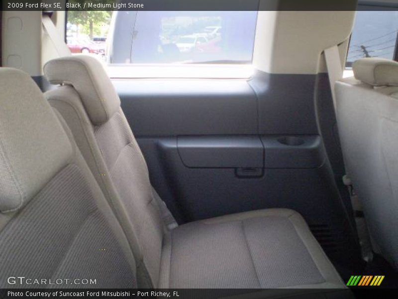 Black / Medium Light Stone 2009 Ford Flex SE