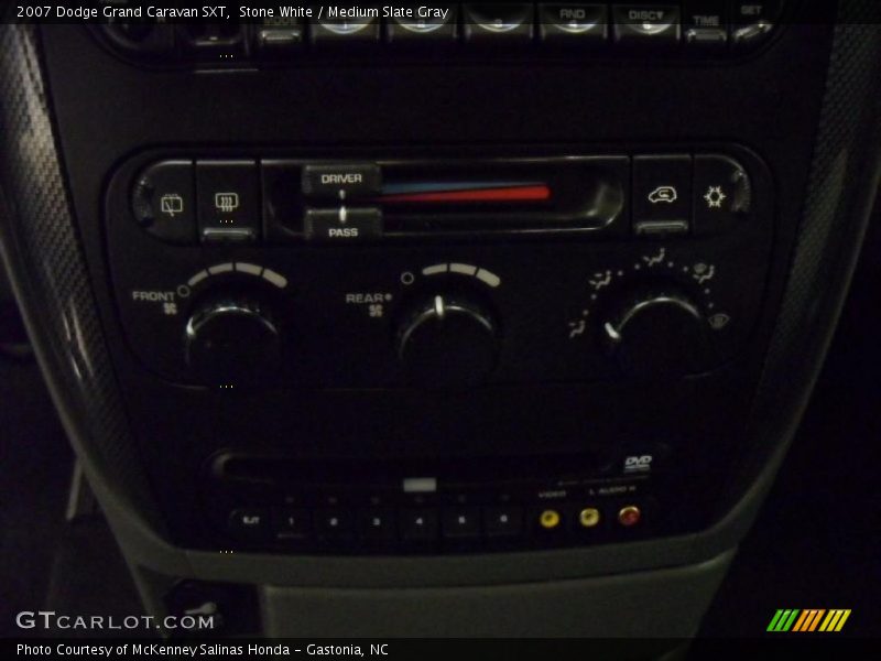 Stone White / Medium Slate Gray 2007 Dodge Grand Caravan SXT