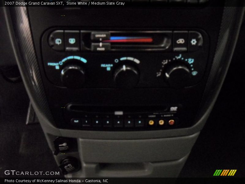 Stone White / Medium Slate Gray 2007 Dodge Grand Caravan SXT
