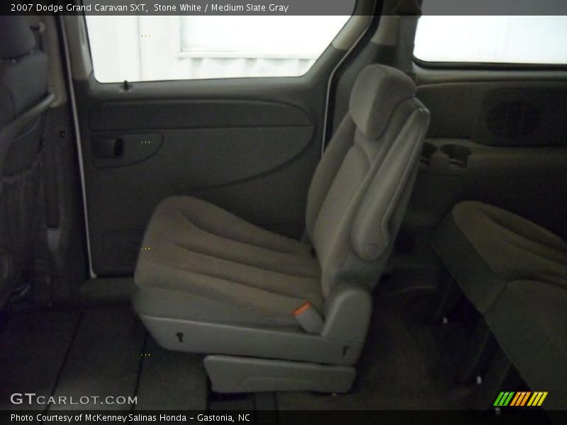 Stone White / Medium Slate Gray 2007 Dodge Grand Caravan SXT