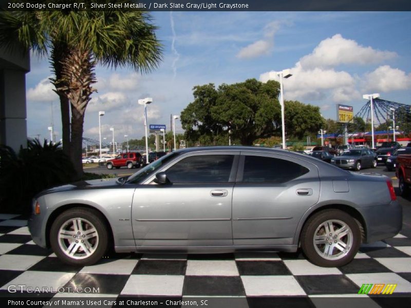 Silver Steel Metallic / Dark Slate Gray/Light Graystone 2006 Dodge Charger R/T