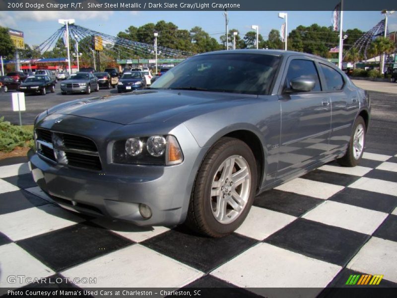 Silver Steel Metallic / Dark Slate Gray/Light Graystone 2006 Dodge Charger R/T