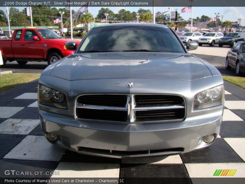 Silver Steel Metallic / Dark Slate Gray/Light Graystone 2006 Dodge Charger R/T