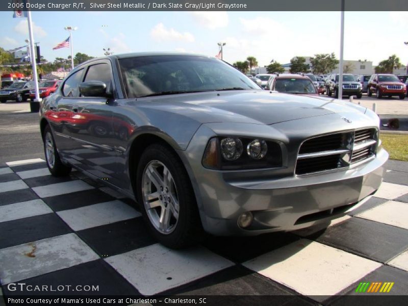 Silver Steel Metallic / Dark Slate Gray/Light Graystone 2006 Dodge Charger R/T