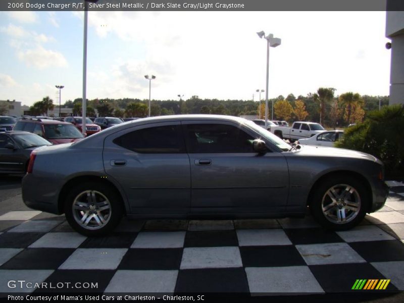 Silver Steel Metallic / Dark Slate Gray/Light Graystone 2006 Dodge Charger R/T