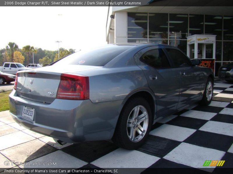 Silver Steel Metallic / Dark Slate Gray/Light Graystone 2006 Dodge Charger R/T